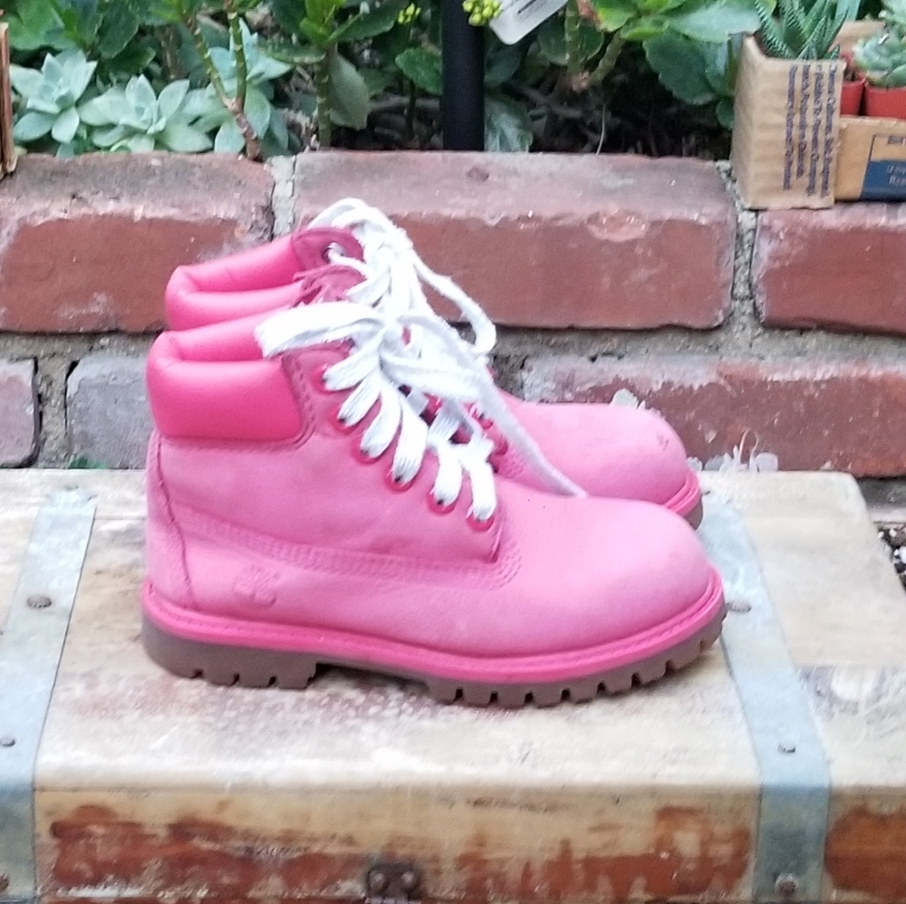 Kids Timberland Size 11 Pink